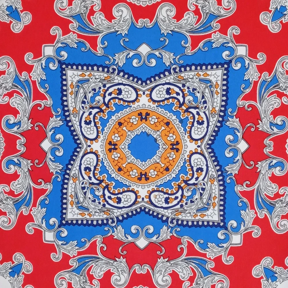 💋Susan Graver💋 - Multicolor Mandala Print Cold Shoulder Top